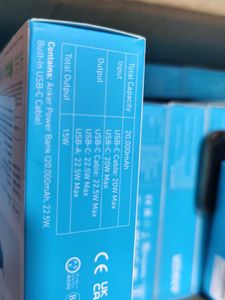 sealed Anker Power Bank 20000 mah