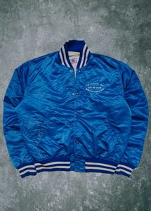 Vintage 1980s Starter Satin Bomber Jacket