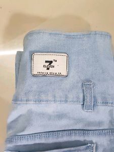 Light Blue High-Waisted Jeans