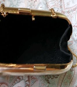 Solid Gold Evening Bag