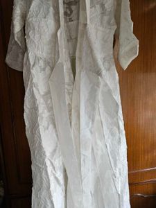 New snowhite wrap- style maxi dress