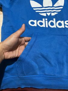 Blue Adidas Hoodie