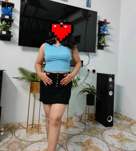 KOOVS denim skirt