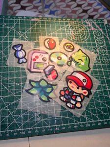 Pokemon Iron-On Stickers | Pack of 9 |