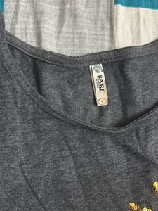 Gray Pineapple Tee