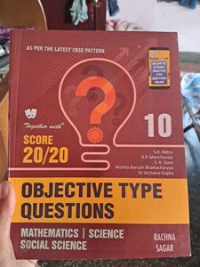 Objective Type Questions Class 10 Book
