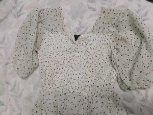 Polka Dot Mini Dress