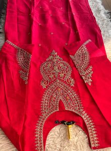 Vibrant Pink Embroidered Kurta Set