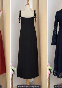 Black Sleeveless Maxi Dress