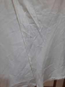 Elegant White Feather Trim Bodycon Dress
