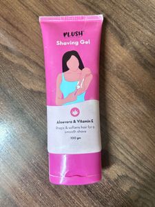 Plush shaving gel