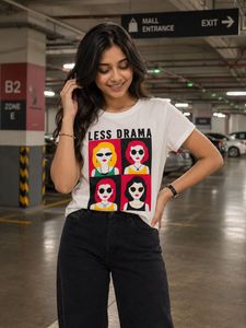 Graphic Print Cotton T-Shirt
