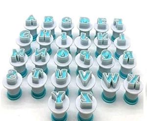 Alphabet Embosser Cookie Cutters