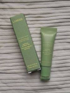 Laneige Lip Balm Matcha Bubble Tea
