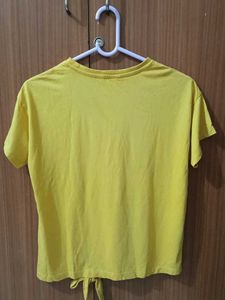 Cute Yellow Graphic T-Shirt