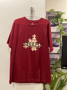 Maroon Graphic T-Shirt