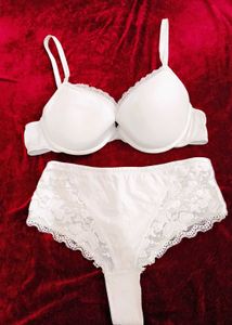 White Lace Bra & Panty Set