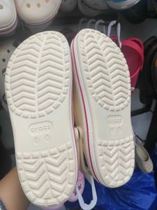 Cream Bayaband Crocs🎀
