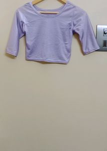 New Violet Frock With Inner