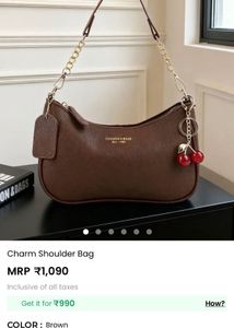 Chic Brown Shoulder Bag