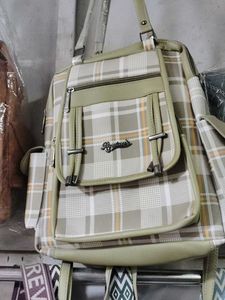 Chic Plaid Handbag