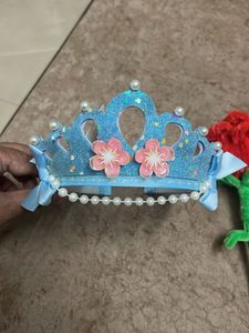 Sparkly Blue Princess Tiara