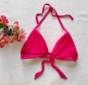 Vibrant Pink Halter Top