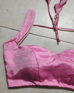 full backless blouse padded