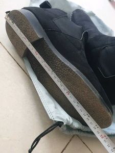 Stylish Black Suede Chelsea Boots
