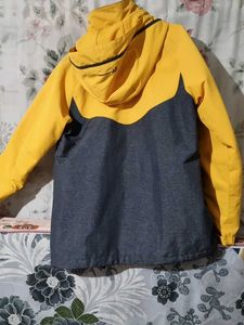 Men's Yellow and Gray Jacket