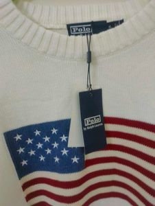 NEW Polo Ralph Lauren Sweater with Flag