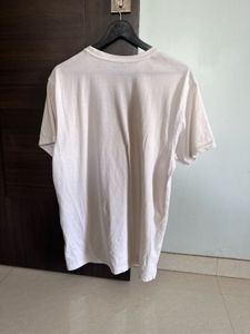 Classic White Crew Neck T-Shirt