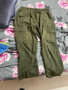 Olive Green Cargo Pants
