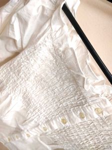 White Bardot Top
