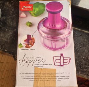Push &amp; Chop 2 In 1 Chupper Best Quality Product