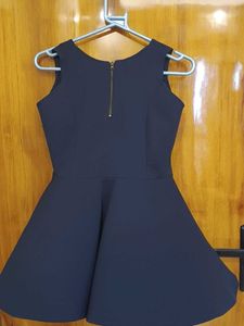 Navy Blue Peplum Top🌀