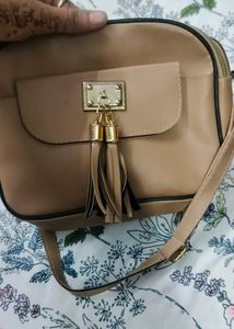 TAN CROSSBODY BAG