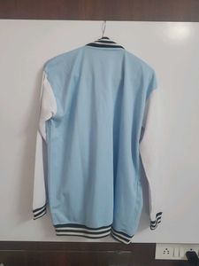 Varsity Jacket - Light Blue &amp; White