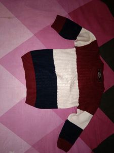 Boy's Soft Wool Sweater For 3years Upto 5years