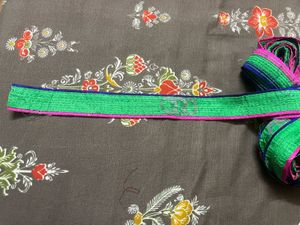 Embroidered Saree Border lace
