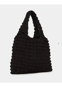 Textured Black stylish bag