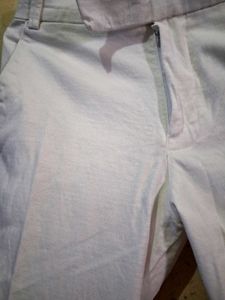 Classic White Trousers