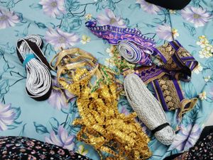 less bundle Assorted Decorative Ribbons & Trims