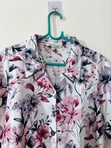 Floral Print Crop Top from Latin quarters