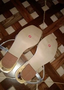 Sparkling Silver Embellished Sandals