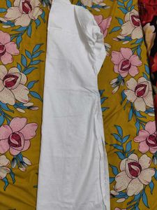 White Cotton Kurti For Fomal Wear🪽