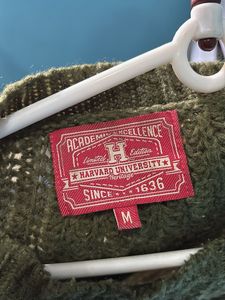 Olive Green Knit oversized pullover
