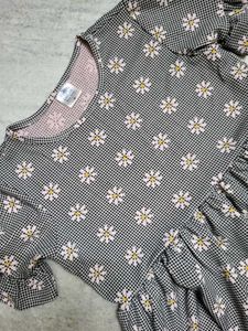 Women floral peplum top