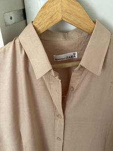 Zara Essentials Button-Up Shirt