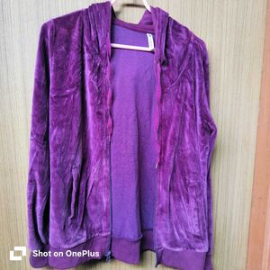 Classic Velvet used  Zip-Up Hoodie